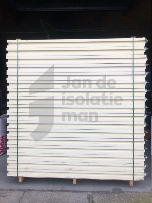 B-Keus PIR 2-zijdig Aluminium 2400x1200x140mm T&G | Jan De Isolatieman