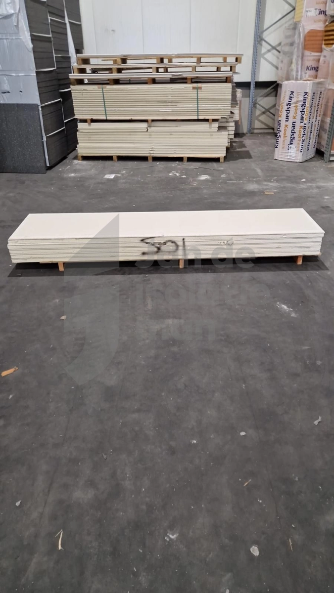 Outletpartij 501 B-keus PIR+Fermacell 4AK 2600x600x30+12,5mm Rd:1.40 (=7,80 m²)