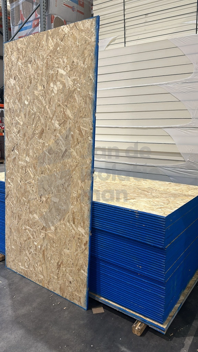 B-keus OSB 2440x1210x18mm tand en groef (=2,95 m²)