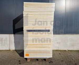 B-keus PIR 2-zijdig aluminium 1200x1200x65mm Rd:3.10 (=1,44 m²)