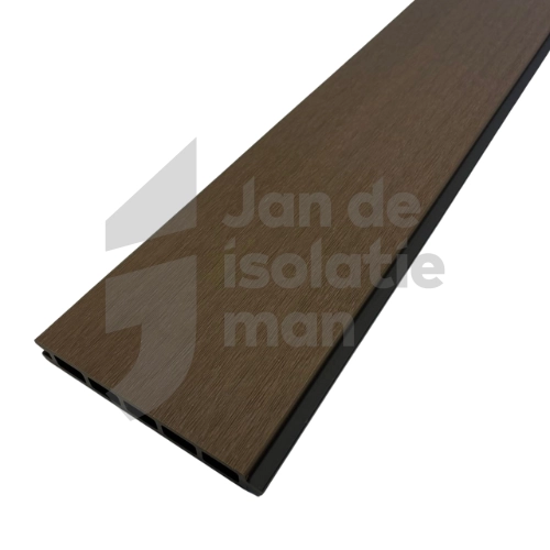 Composiet schutting Teak 1790x140x20mm (=0,25m²)