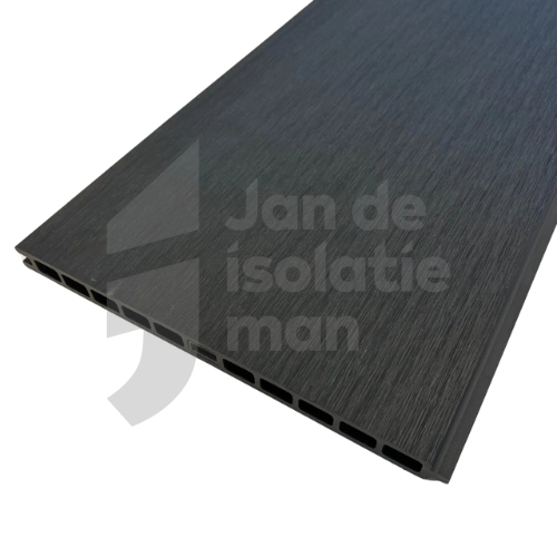 Composiet schutting Antraciet 1790x280x20mm (=0,50m²)