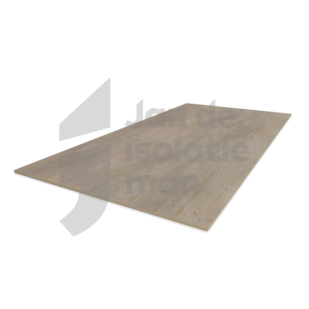 Underlayment Elliottis Pine Recht 2440x1220x9mm (=2,98 m²)