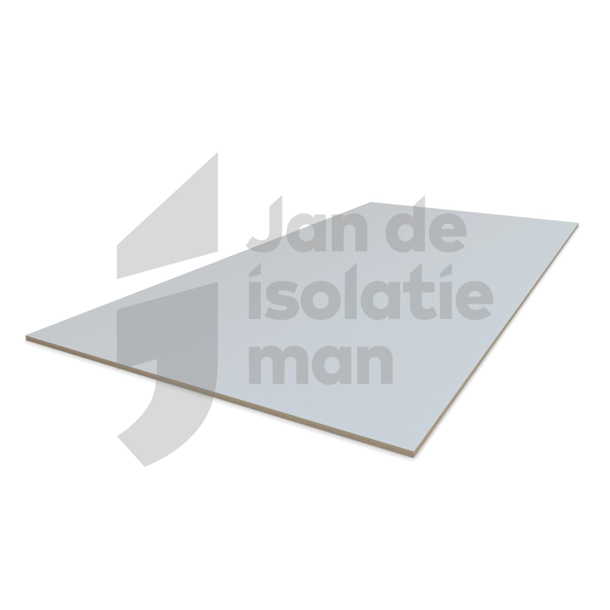 Populieren gegrond 80mu 2500x1220x18mm (=3,05 m²)